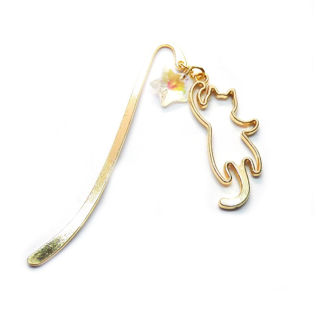 ハンドメイドブックマーカー栞しおり«No.320»レジンねこスイーツ